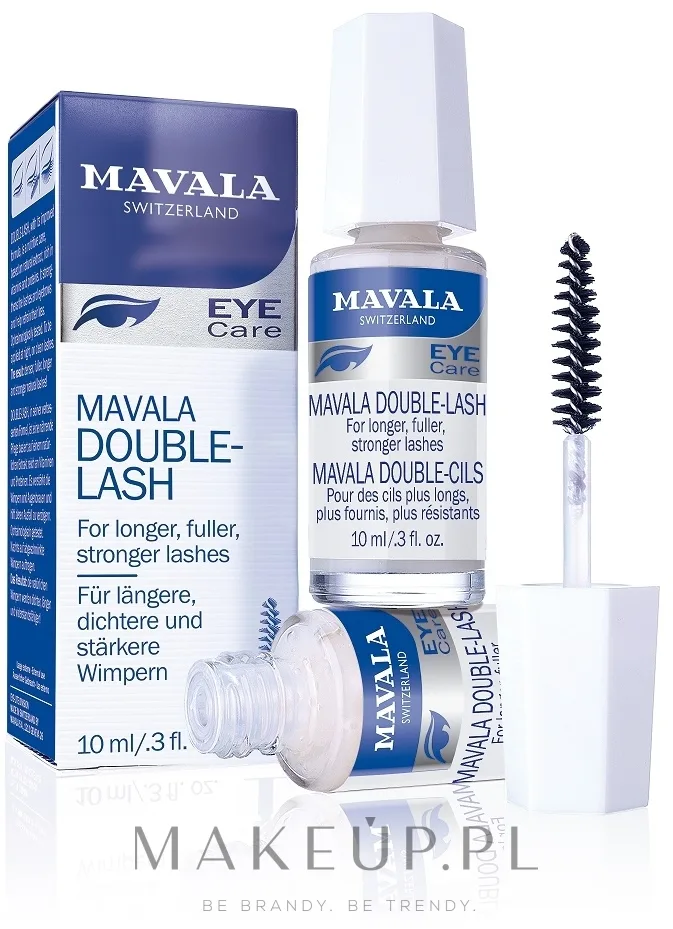 Mavala Double-Lash сыворотка для ресниц укрепляющая для роста и плотности ночной уход 10 мл