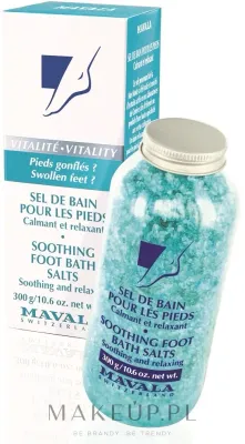 Mavala Soothing Foot Bath Salts соль для ванночек для ног 300 г, морская соль для стоп с экстрактом липы, педикюр