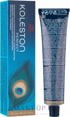 Wella Professionals Koleston Perfect Pure Naturals Краска для волос стойкая профессиональная крем-краска натуральные оттенки туба 60 мл