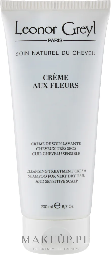 Шампунь Leonor Greyl Creme Aux Fleurs кремовый, 2 в 1, для очень сухих волос, 200 мл