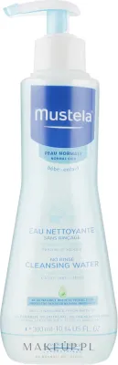 Mustela PhysioBebe No Rinse Cleansing Water мицеллярная вода для детей очищающая детская без смывания уход за кожей малыша, 300 мл