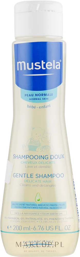 Шампунь для младенцев и детей Mustela Bebe Baby Shampoo с ромашкой, 200 мл / 500 мл