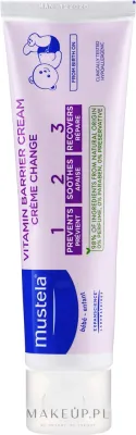 Крем под подгузник Mustela Bebe Vitamin Barrier Cream витаминный, защитный, против опрелостей, 100 мл