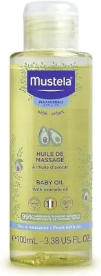 Масло для массажа детское Mustela Bébé Massage Oil для чувствительной кожи с витамином E 100 мл