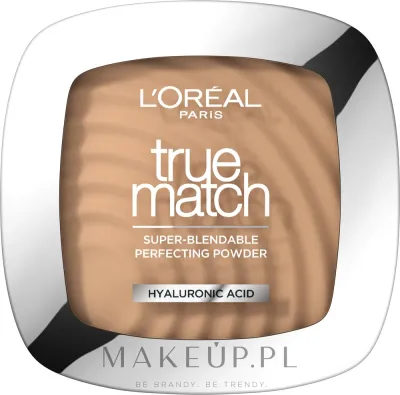 Пудра для лица L'Oreal Paris True Match Super Blendable Powder компактная, матирующая, 9 г