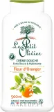 Le Petit Olivier Extra Gentle Shower Cream Orange Blossom крем для душа Цветок апельсина, гель-крем для мытья тела с экстрактом апельсинового цвета — фото 1