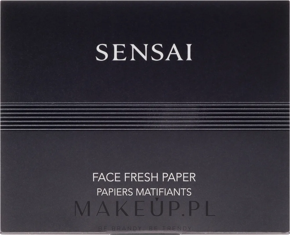 Sensai Face Fresh Paper салфетки матирующие для лица бумажные впитывающие излишки кожного себума для жирной и комбинированной кожи 100 шт