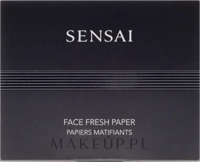 Sensai Face Fresh Paper салфетки матирующие для лица бумажные впитывающие излишки кожного себума для жирной и комбинированной кожи 100 шт