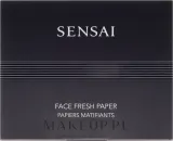 Sensai Face Fresh Paper салфетки матирующие для лица бумажные впитывающие излишки кожного себума для жирной и комбинированной кожи 100 шт — фото 1