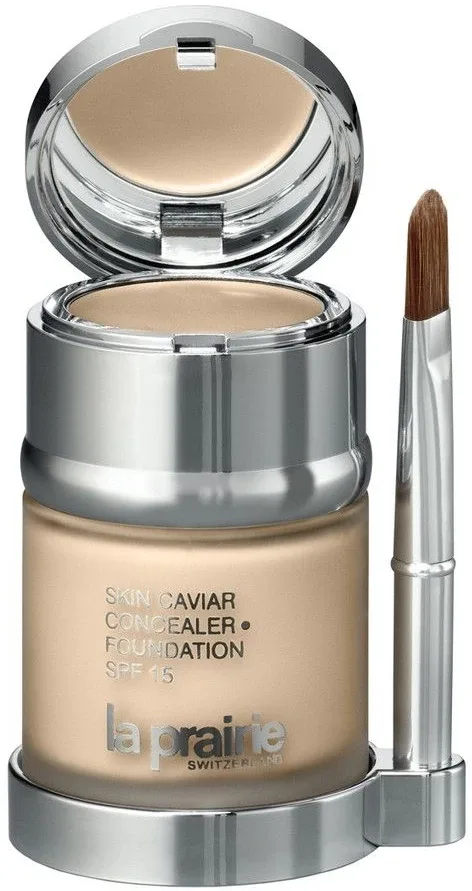 Тональная основа La Prairie Skin Caviar с корректором SPF 15, 30 мл, оттенок NW-30 Honey Beige