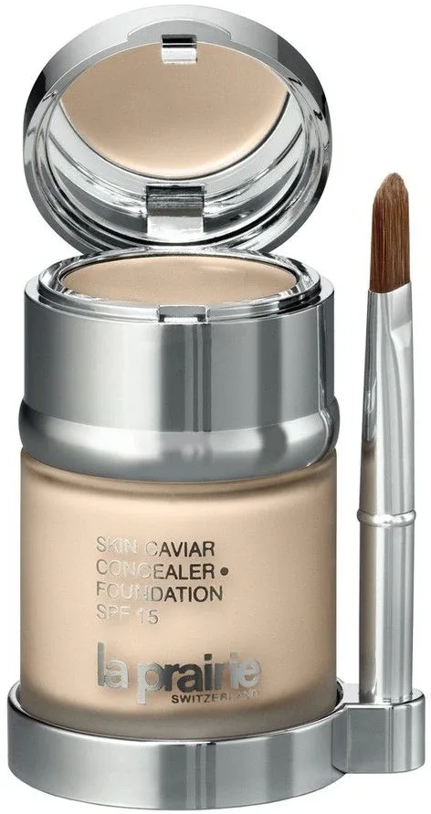 Тональная основа La Prairie Skin Caviar с корректором SPF 15, 30 мл, оттенок NC-20 Peche