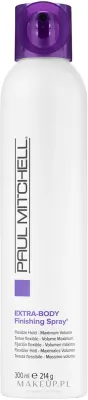 Спрей для объёма волос Paul Mitchell Extra-Body Finishing Spray придающий блеск, с ультрасильной фиксацией