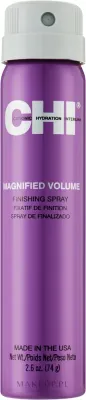 Лак для объёма волос CHI Magnified Volume Finishing Spray для тонких волос, быстросохнущая формула