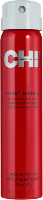 Лак-блеск для волос CHI Infra Texture Dual Action Hair Spray, средняя фиксация, для укладки утюжком, 284 г