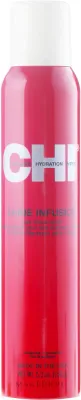 CHI Shine Infusion Thermal Polishing Spray спрей-блеск и уход 2 в 1 для повреждённых волос термозащита придание блеска 150 г