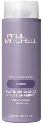 Шампунь для светлых волос Paul Mitchell Blonde Platinum Blonde Shampoo с фиолетовыми пигментами, 300 мл