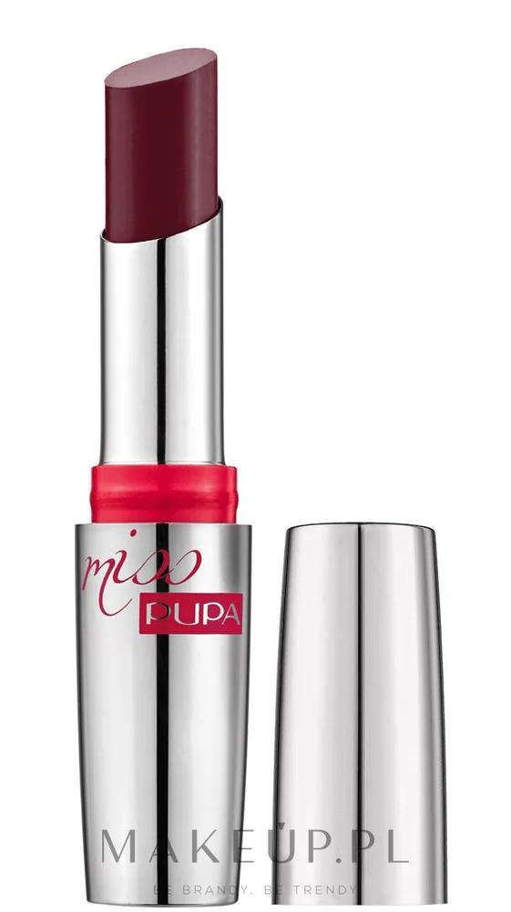 Помада для губ Pupa Miss Pupa Ultra Brilliant, оттенок 504 - Ruby Red