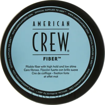 American Crew Classic Fiber паста для укладки волос сильной фиксации мужская с ланолином и пчелиным воском для короткой стрижки