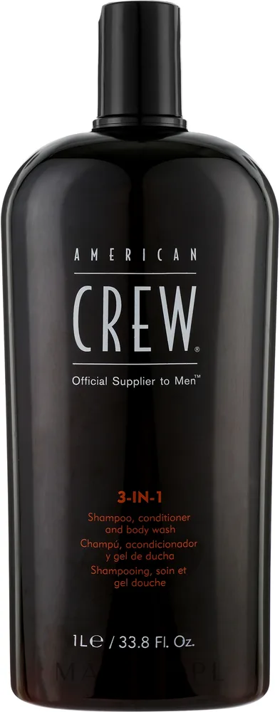 Средство 3 в 1 шампунь, кондиционер и гель для душа American Crew Classic для мужчин