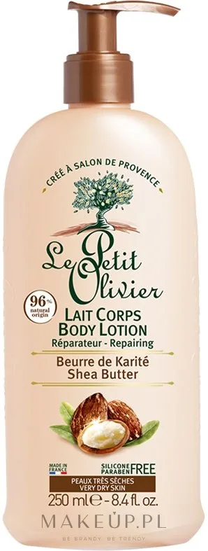 Молочко для тела Le Petit Olivier Ultra Moisturising ультраувлажняющее, с маслом ши, 250 мл
