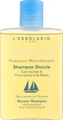 Шампунь и гель для душа L'Erbolario Passaggio Mediterraneo с белым тимьяном и лавром 250 мл