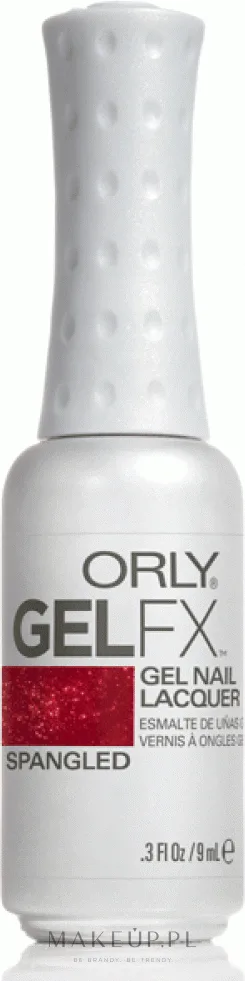 Orly Gel FX гель-лак для ногтей маникюр гелевое покрытие лампа полимеризация 9 мл, оттенок Haute Red