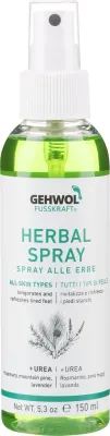Лосьон для ног Gehwol Fusskraft Krauterlotion, травяной, освежающий, 150 мл