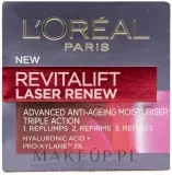 L'Oreal Paris Revitalift Laser Renew крем для лица дневной против морщин 50 мл, гиалуроновая кислота, LHA-кислота, Pro-Xylane, под макияж — фото 2