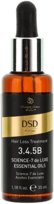 Simone DSD De Luxe Science-7 масло для волос травяное против выпадения комплекс эфирных масел для кожи головы 35 мл