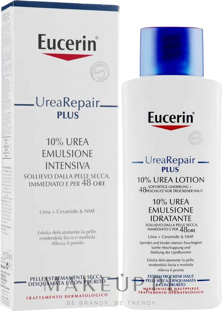 Смягчающее молочко для тела с 10% мочевины Eucerin UreaRepair PLUS Lotion 10% Urea