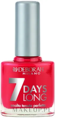 Deborah 7 Days Long лак для ногтей 11 мл, стойкий цветной лак быстрой сушки для маникюра