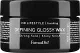 Farmavita HD Defining Glossy Wax воск для волос сильной фиксации глянцевый на водной основе для коротких стрижек 100 мл — фото 1