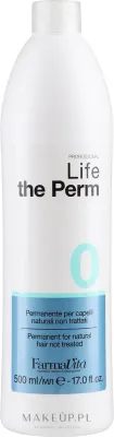 Состав для химической завивки Farmavita Life The Perm 0 с цветочным ароматом, 500 мл