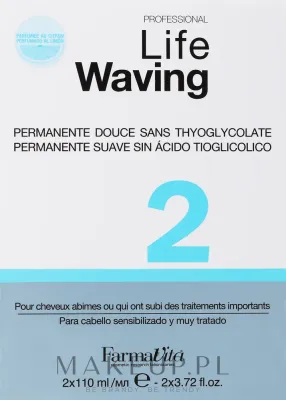 Биозавивка Farmavita Life Waving 2 с цистеамином, с цитрусовым ароматом, 2 x 110 мл