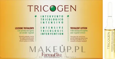 Лосьон для волос Farmavita Tricogen в ампулах с эфирными маслами 12 х 8 мл