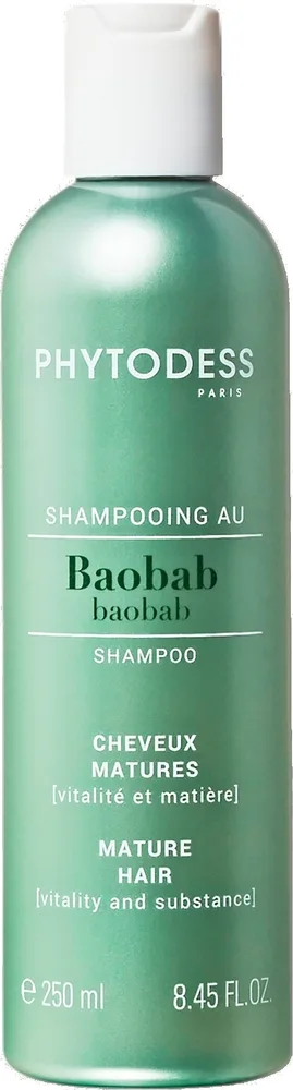 Шампунь Phytodess Shampooing Au Baobab Action Redensifiante с маслом баобаба, для густоты волос, 250 мл