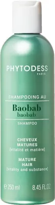 Шампунь Phytodess Shampooing Au Baobab Action Redensifiante с маслом баобаба, для густоты волос, 250 мл