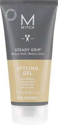 Гель для волос Paul Mitchell Mitch Steady Grip Gel, фиксирующий, с блеском, 150 мл
