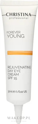 Дневной крем для кожи вокруг глаз Christina Forever Young с SPF 15, увлажняющий, с маслом ши, 30 мл