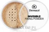 Dermacol Invisible Fixing Powder пудра для лица фиксирующая прозрачная рассыпчатая матирующая универсальная для закрепления макияжа 13 г, оттенок 02 - Natural — фото 1