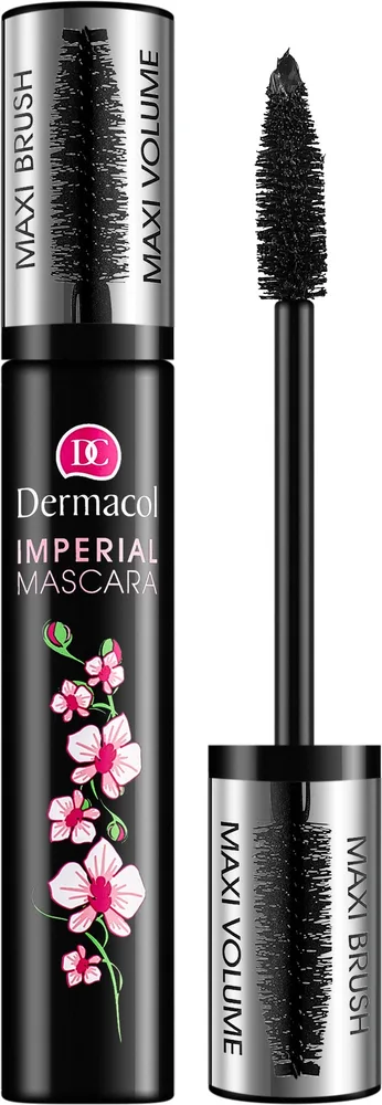 Dermacol Imperial mascara тушь для ресниц объёмная удлиняющая с макси-щёточкой 01 - Black 13 мл