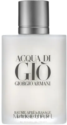 Giorgio Armani Acqua di Gio Pour Homme бальзам после бритья 100 мл, мужской успокаивающий уход за кожей лица с бисабололом и маслом ши
