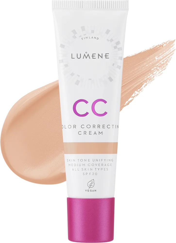 CC-крем Lumene CC Color Correcting Cream, оттенок 0.5 - Light