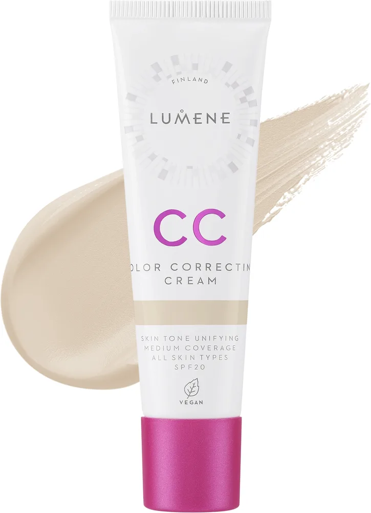 CC-крем Lumene CC Color Correcting Cream, оттенок 00 - Ultra-Light