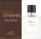 Hermes Terre d'Hermes лосьон после бритья 100 мл, мужское средство ухода с древесно-пряным ароматом — фото 2