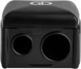 GA-DE Double Sharpener точилка для косметических карандашей двойная, для карандашей для глаз, бровей и губ, 1 шт — фото 1