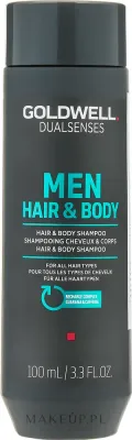 Шампунь для волос и тела Goldwell DualSenses For Men Hair + Body Shampoo, освежающий, 100 мл