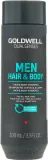 Шампунь для волос и тела Goldwell DualSenses For Men Hair + Body Shampoo, освежающий, 100 мл / 300 мл / 1000 мл — фото 1