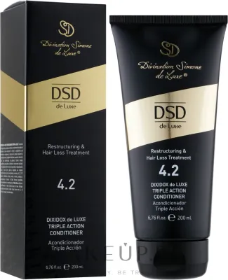 Simone DSD De Luxe Dixidox DeLuxe бальзам-кондиционер для волос тройного действия против выпадения N 4.2, 200 мл