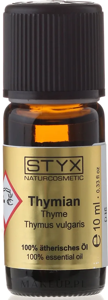 Эфирное масло тимьяна Styx Naturcosmetic Thyme для ароматерапии, ингаляций и массажа 10 мл